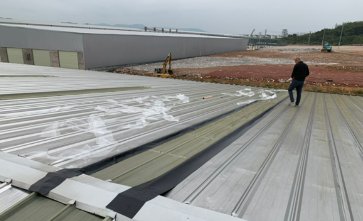 岳西厂房屋面防水维修案例